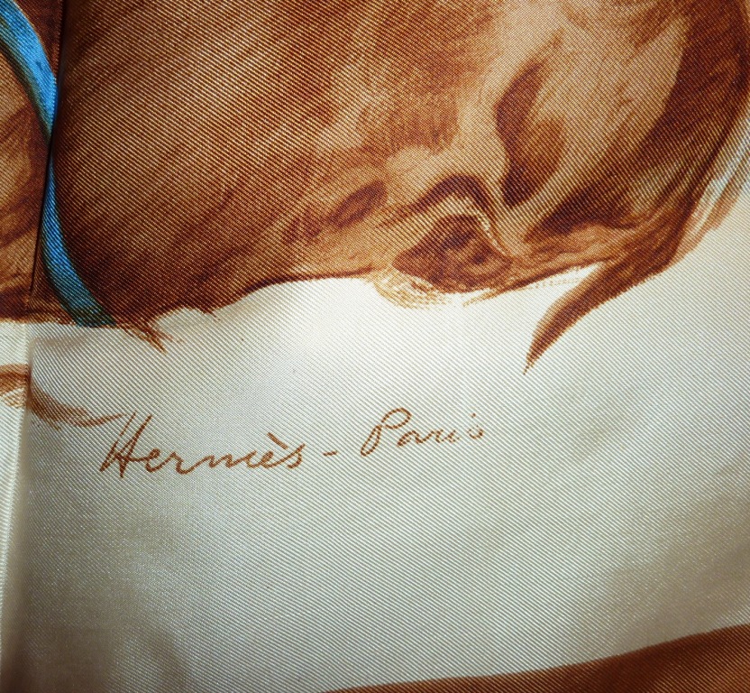 Les bassets Xavier de Poret pour Hermès