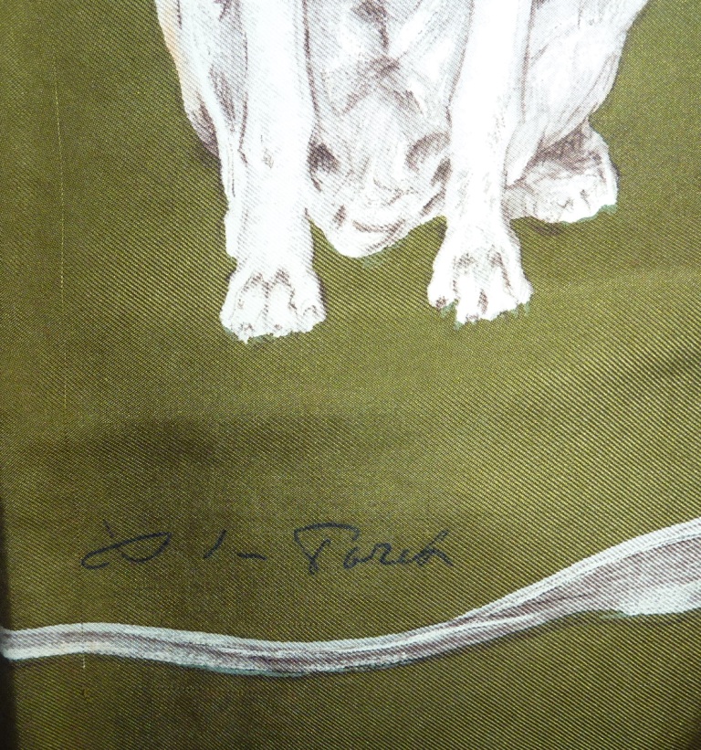 Les levriers Xavier de Poret pour Hermès