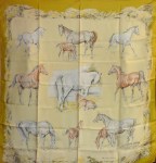 La jument et son poulain Xavier de Poret pour Hermès