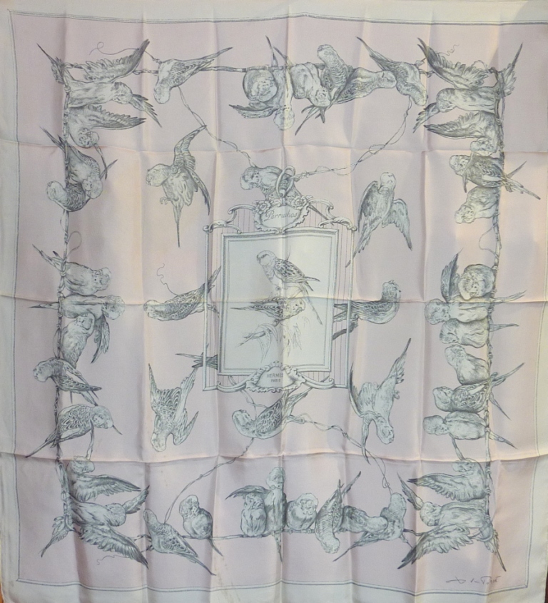 Les perruches Xavier de Poret pour Hermès