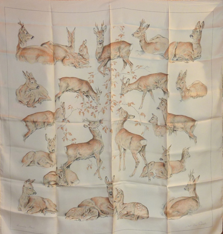 Les biches Xavier de Poret pour Hermès