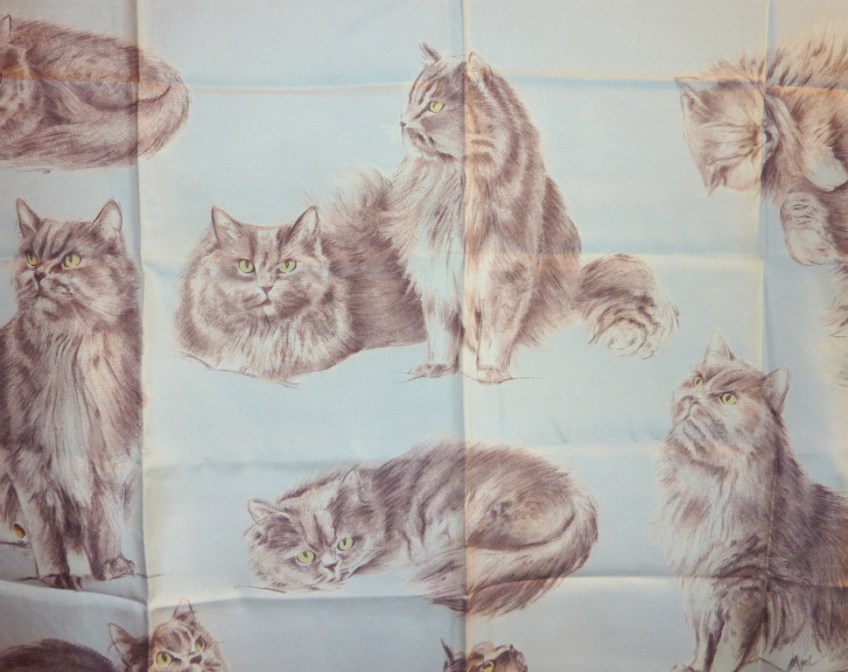 Les chats angoras Xavier de Poret pour Hermès