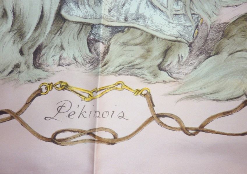 Les pekinois Xavier de Poret pour Hermès